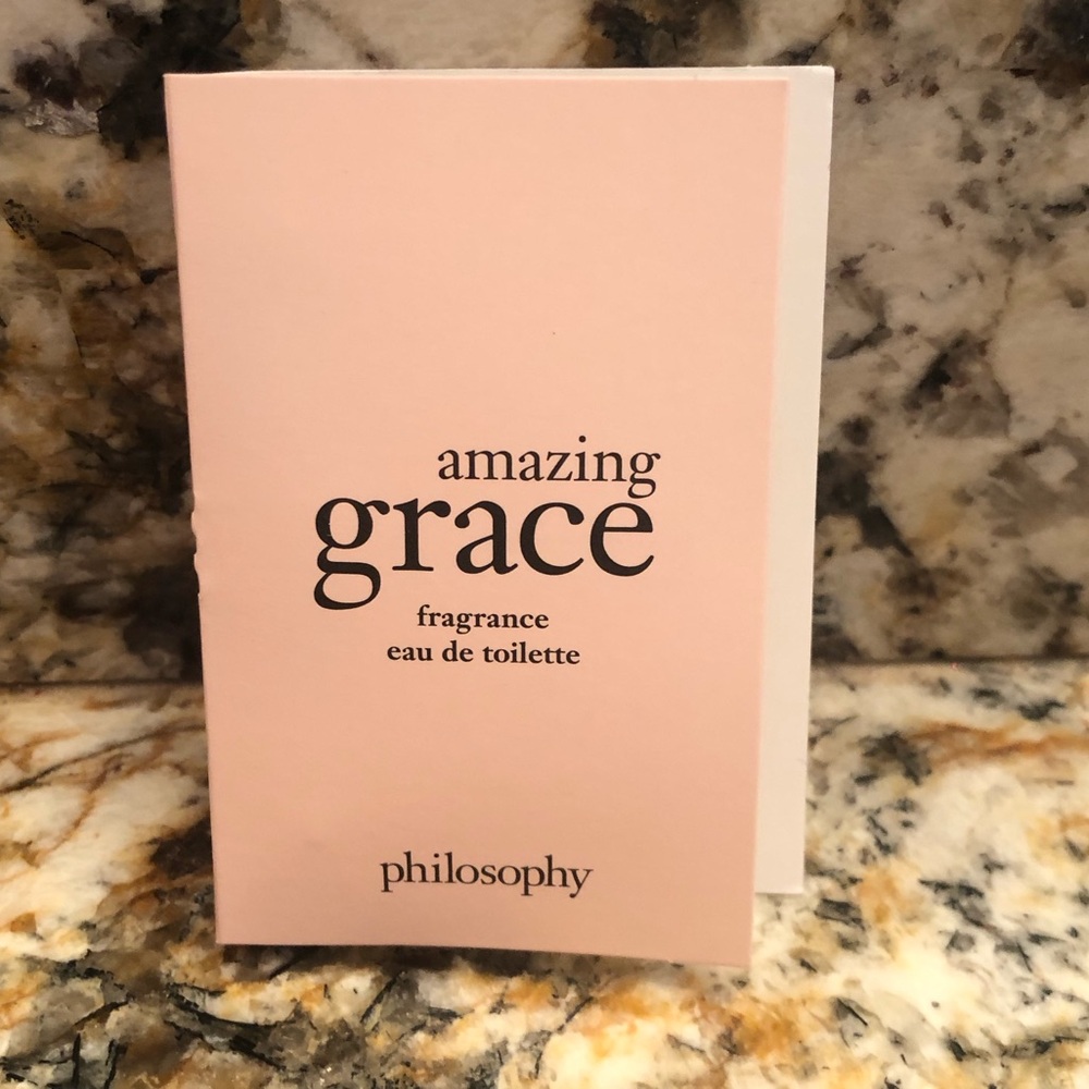 Philosophy Amazing Grace Sample Spray Vial Card